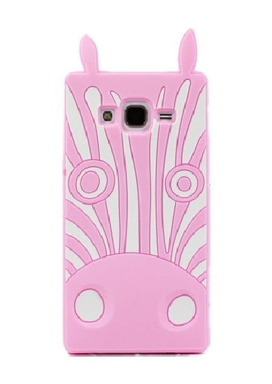 3D Zebra Samsung Galaxy J5 Różowy Bestphone