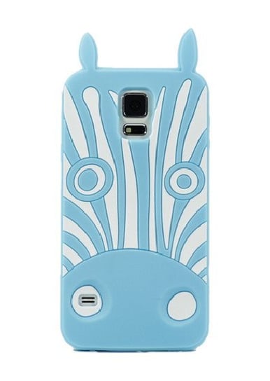 3D Zebra Samsung Galaxy S5 Niebieski Bestphone