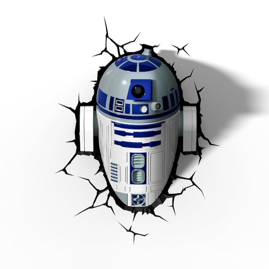 3DFX, Star Wars, R2-D2, Lampka dekoracyjna, 3D LED 3DFX