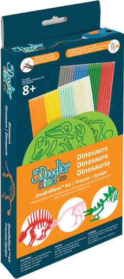 3Doodler, szablony 3D Dinozaury, zestaw 3DOODLER