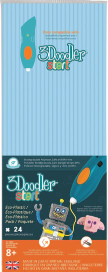 3Doodler, wkłady do długopisu, pastelowy niebieski 3DOODLER