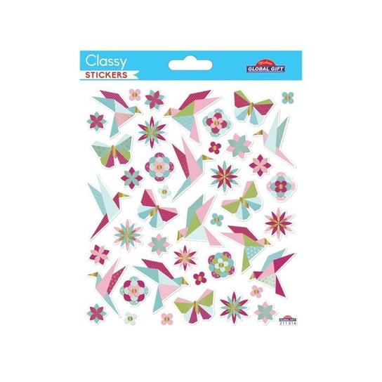 Naklejki - Ptaki i motyle Origami - Złocenia - Global Gift | Sklep ...