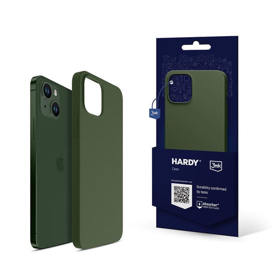 3MK, Etui na telefon Apple iPhone 15 Plus Hardy Silicone MagCase, Alpine Green 3MK