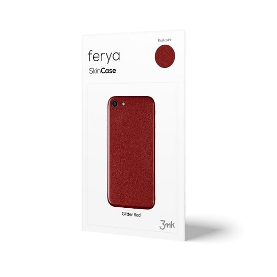 3MK Ferya SkinCase Sam G935 S7 Edge Glitter Red 3MK