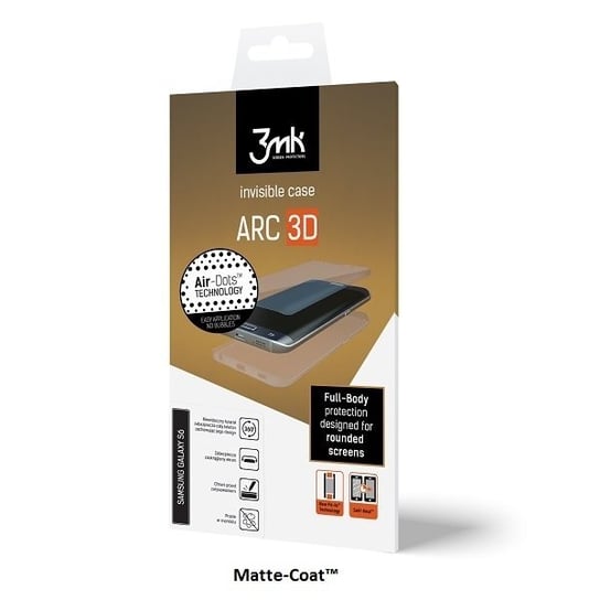 3MK Folia ARC 3D Fullscreen Sam G955 S8+ , Matte, przód, tył, boki 3MK