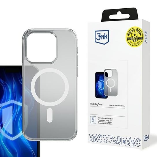 3MK Frosty MagCase iPhone 16 Pro biały/white 3MK