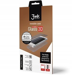3Mk Glass 3D Szkło+Folia Tył Do Galaxy A8 2018 3MK