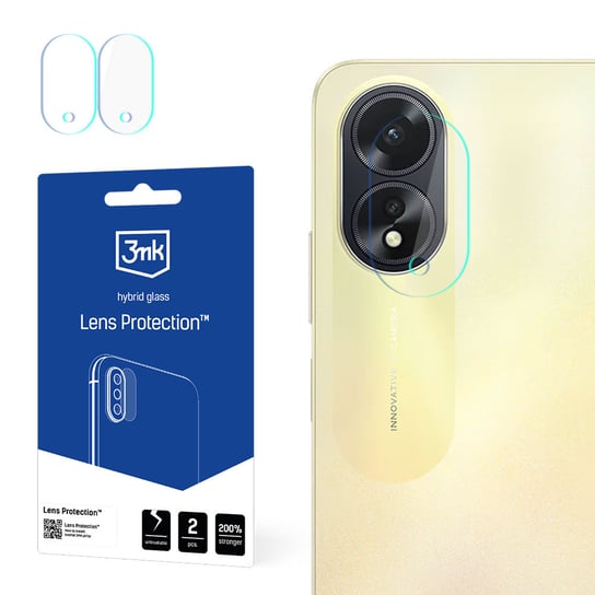 3MK Lens Protect Oppo A38 Ochrona na obiektyw aparatu 4szt 3MK