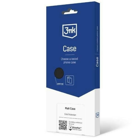 3MK Matt Case etui silikon obudowa do Honor 90 Lite czarny/black 3MK