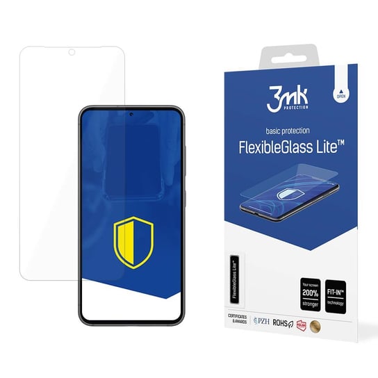 3MK, Samsung Galaxy S24 - 3mk FlexibleGlass Lite™ 3MK
