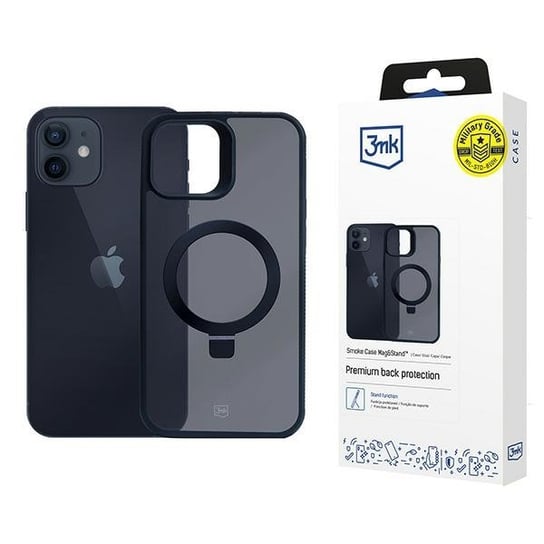 3MK Smoke Case iPhone 12/12 Pro Magsafe & Stand 3MK