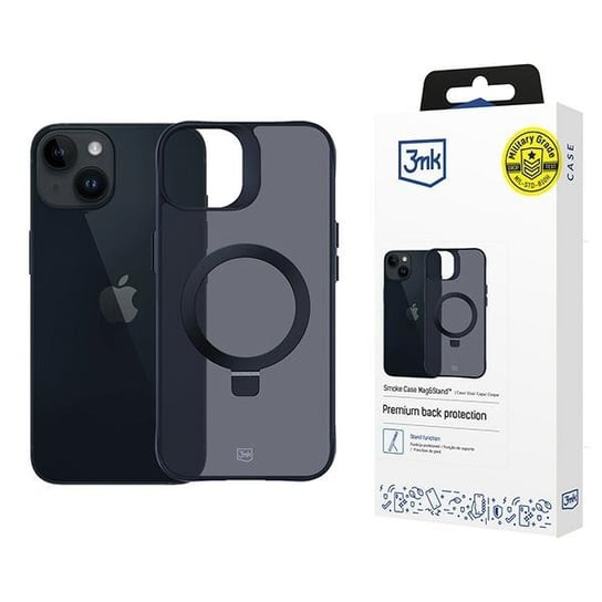 3MK Smoke Case iPhone 13/14 Magsafe & Stand 3MK