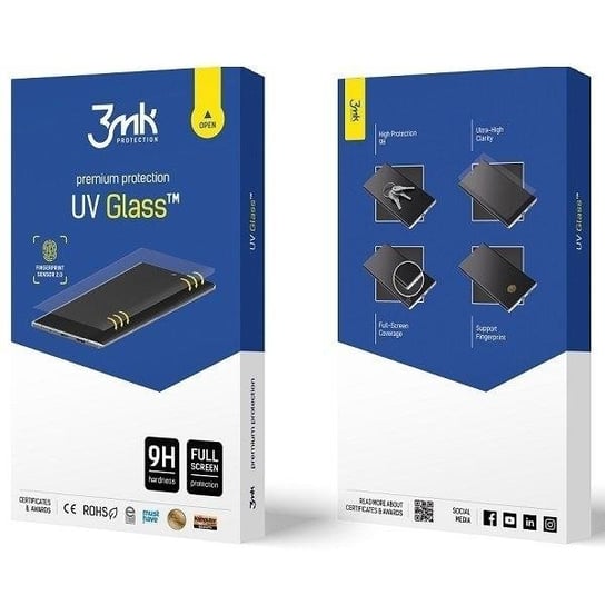 3MK UV Glass RS Sam N970 Note 10 Szkło bez Lampy UV 3MK
