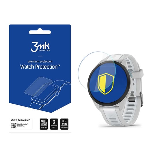 3mk, Watch Protection™ V. Flexibleglass Lite, Szkło Ochronne Na Ekran Do Garmin Forerunner 165 3MK