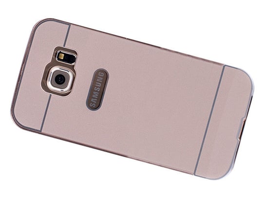 3W1 Etui Metal Bumper Samsu Galaxy S6 Edge + szkło VegaCom