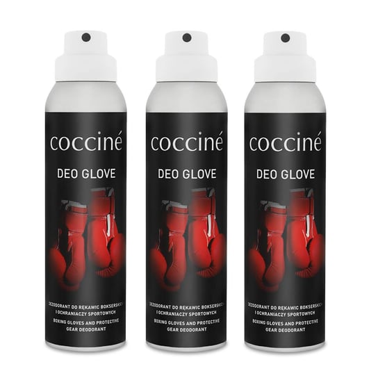 3x Coccine deo glove spray - odświeżacz do rękawic bokserskich 150 ml Coccine
