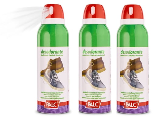 3x Dezodorant antybakteryjny do butów 125ml fresh Palc Palc