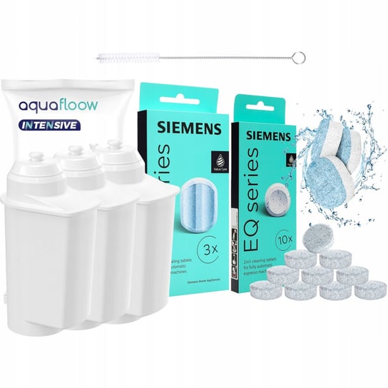 3X Filtr +Tabletki Do Ekspresu Siemens Eq6 Eq3 Eq9 OEM