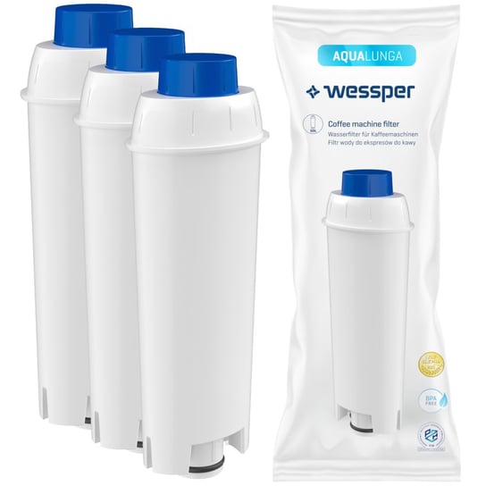 3x filtr wody Wessper AquaLunga do ekspresu Delonghi Magnifica zamiennik Wessper
