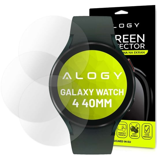 3X Folia Hydrożelowa Alogy Hydrogel Do Samsung Galaxy Watch 4 40mm 4kom.pl