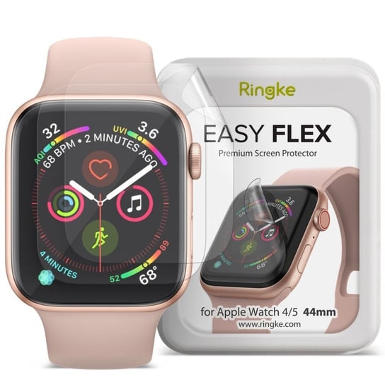 3x Folia Ochronna Ringke Easy Flex do Apple Watch 4 / 5 / 6 / SE 44mm Ringke