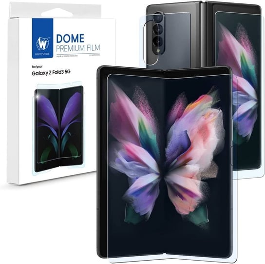 3x Folia Ochronna Whitestone Premium Foil do Galaxy Z Fold 3 Whitestone