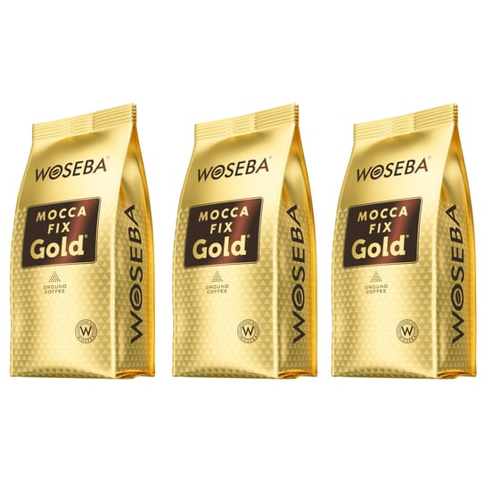 3x Kawa mielona WOSEBA Mocca Fix Gold 250 g Woseba