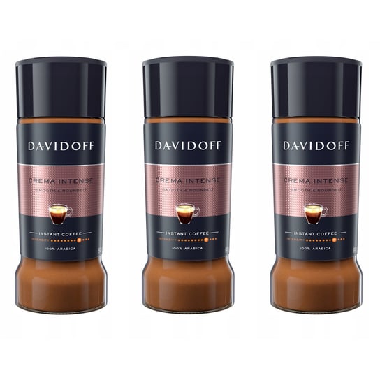 3x Kawa rozpuszczalna DAVIDOFF Crema Intense 90 g Davidoff