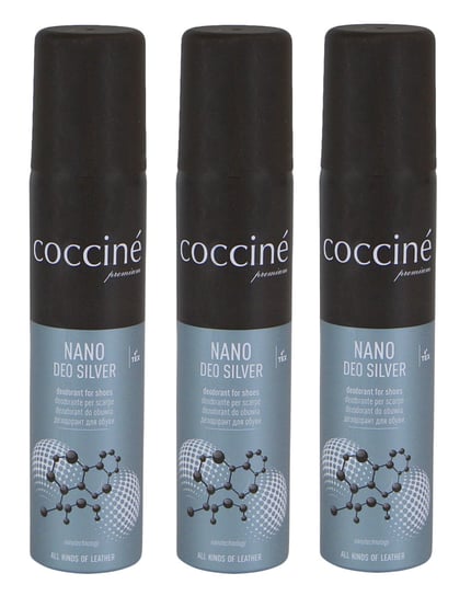 3x nano deo silver coccine dezodorant 75 ml Coccine