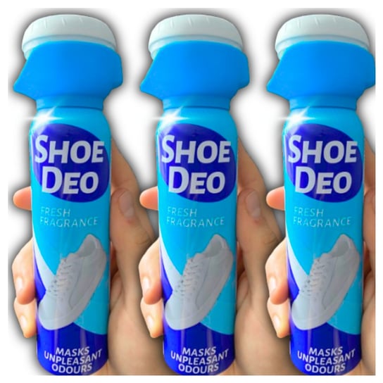 3x ODŚWIERZACZ DO BUTÓW SHOE DEO 150 ML DEZODORANT DO OBUWIA Kapsell.mk