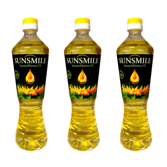 3x Olej Słonecznikowy SUNSMILE 700 ml Inny producent