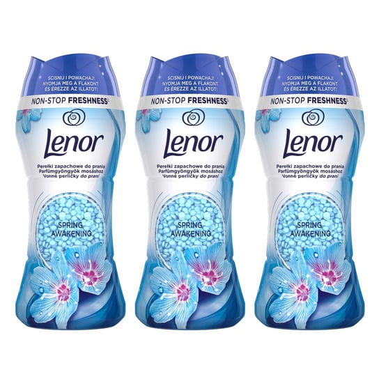 3x Perełki zapachowe LENOR Spring Awakening do prania 210 g Lenor
