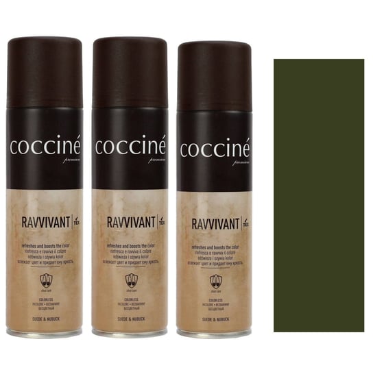 3X Ravviant Do Nubuku Khaki 250 Ml Coccine