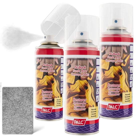 3X Spray Do Zamszu I Nubuku Palc 200 Ml Bezbarwny Palc