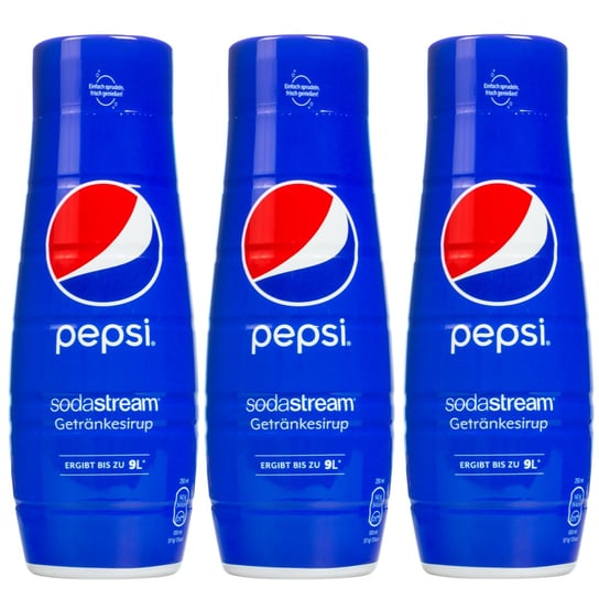 3x Syrop do SodaStream Pepsi SodaStream
