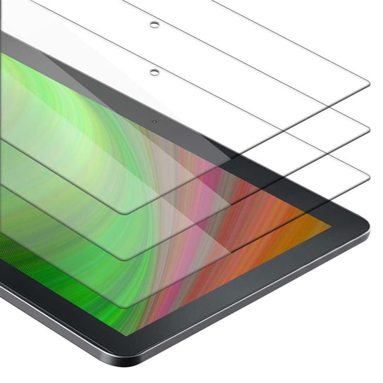 3x Szkło Hartowane Do Lenovo Tab 4 10 (10.1 cala) w KRYSTALICZNIE PRZEZROCZYSTE Folia pancerna Ochronny Tablet Tempered Glass Cadorabo Cadorabo
