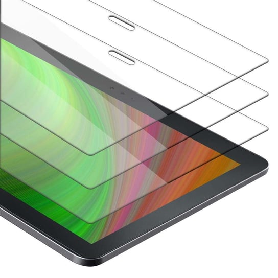 3x Szkło Hartowane Do Lenovo Tab 4 10 PLUS (10.1 cala) w KRYSTALICZNIE PRZEZROCZYSTE Folia pancerna Ochronny Tablet Tempered Glass Cadorabo Cadorabo