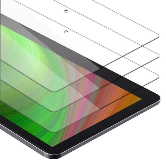 3x Szkło Hartowane Do Lenovo Tab M10 (TB-X505F) NICHT für HD, FHD, FHD Plus, Plus, HD2 w KRYSTALICZNIE PRZEZROCZYSTE Folia pancerna Ochronny Tablet Tempered Glass Cadorabo Cadorabo
