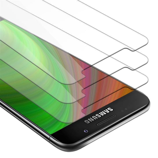 3x Szkło Hartowane Do Samsung Galaxy A3 2016 w KRYSTALICZNIE CZYSTE Folia pancerna Ochronny Tempered Glass Cadorabo Cadorabo