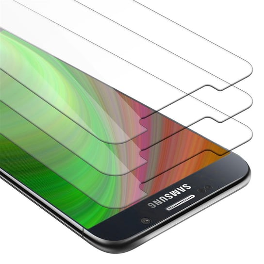 3x Szkło Hartowane Do Samsung Galaxy NOTE 5 w KRYSTALICZNIE CZYSTE Folia pancerna Ochronny Tempered Glass Cadorabo Cadorabo