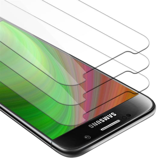 3x Szkło Hartowane Do Samsung Galaxy S6 w KRYSTALICZNIE CZYSTE Folia pancerna Ochronny Tempered Glass Cadorabo Cadorabo