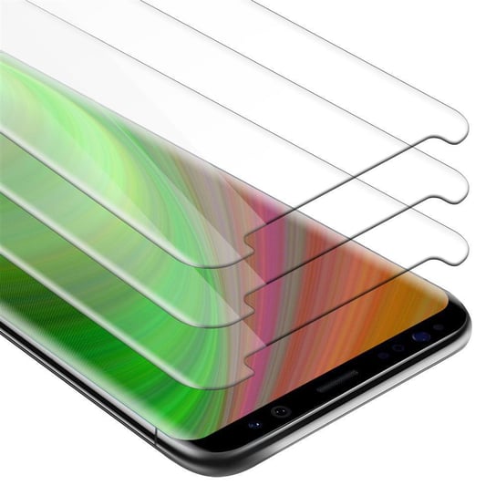 3x Szkło Hartowane Do Samsung Galaxy S9 w KRYSTALICZNIE CZYSTE Folia pancerna Ochronny Tempered Glass Cadorabo Cadorabo