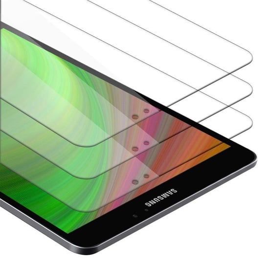 3x Szkło Hartowane Do Samsung Galaxy Tab S2 (8 cala) w KRYSTALICZNIE PRZEZROCZYSTE Folia pancerna Ochronny Tablet Tempered Glass Cadorabo Cadorabo