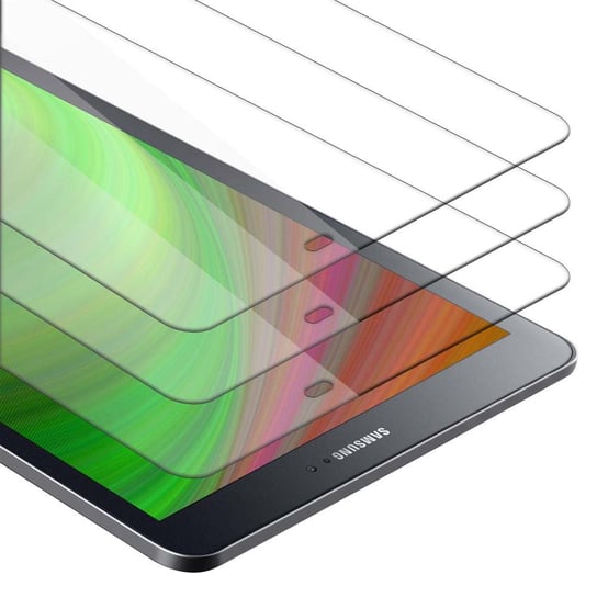 3x Szkło Hartowane Do Samsung Galaxy Tab S2 (9.7 cala) w KRYSTALICZNIE PRZEZROCZYSTE Folia pancerna Ochronny Tablet Tempered Glass Cadorabo Cadorabo