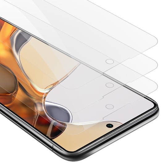 3x Szkło Hartowane Do Xiaomi 11T / 11T PRO w KRYSTALICZNIE CZYSTE Folia pancerna Ochronny Tempered Glass Cadorabo Cadorabo