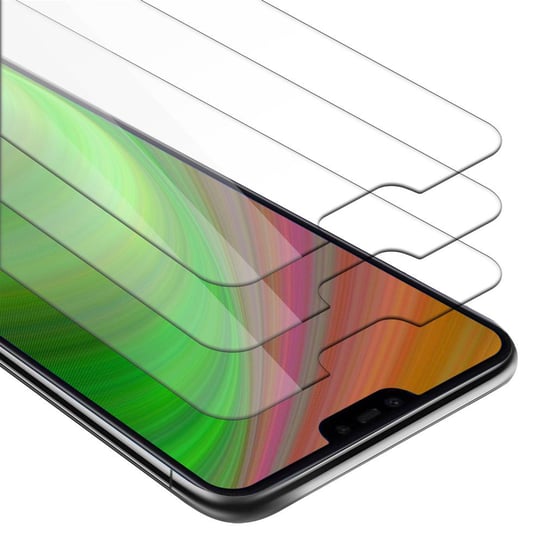 3x Szkło Hartowane Do Xiaomi Mi 8 LITE w KRYSTALICZNIE CZYSTE Folia pancerna Ochronny Tempered Glass Cadorabo Cadorabo