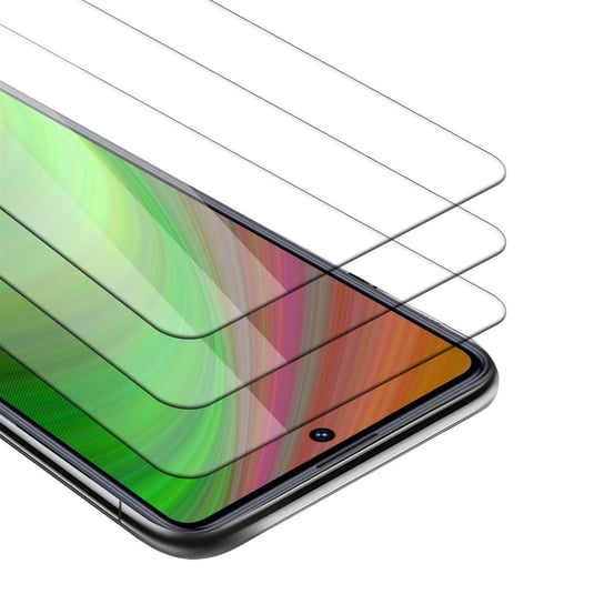 3x Szkło Hartowane Do Xiaomi POCO X3 NFC w KRYSTALICZNIE CZYSTE Folia pancerna Ochronny Tempered Glass Cadorabo Cadorabo