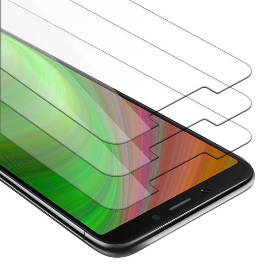 3x Szkło Hartowane Do Xiaomi RedMi 6 w KRYSTALICZNIE CZYSTE Folia pancerna Ochronny Tempered Glass Cadorabo Cadorabo