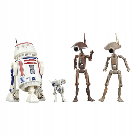 4-Pack R5-D4, BD-72 & Pit Droids - Star Wars: The Mandalorian Black Series Hasbro