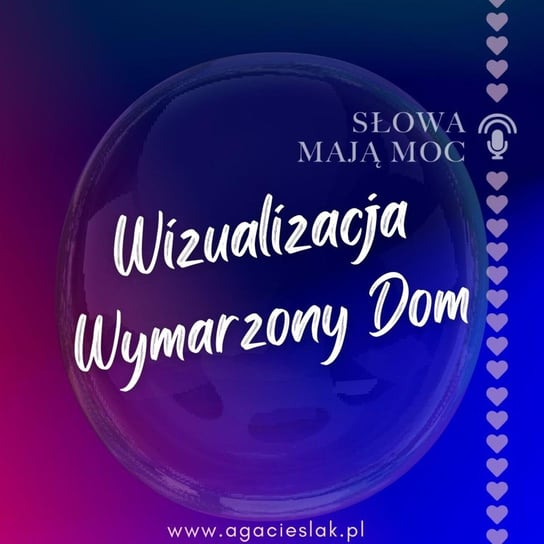 #4 Prawo Przyciągania - Wizualizacja prowadzona - Wymarzony Własny Dom - Słowa maja moc - podcast Agnieszka Cieślak